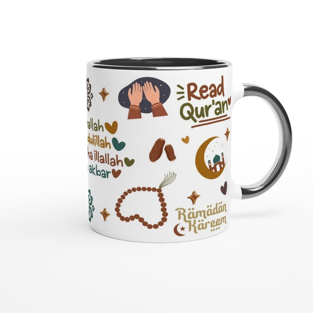 ramadan mug White 11oz Ceramic Mug with Color Inside