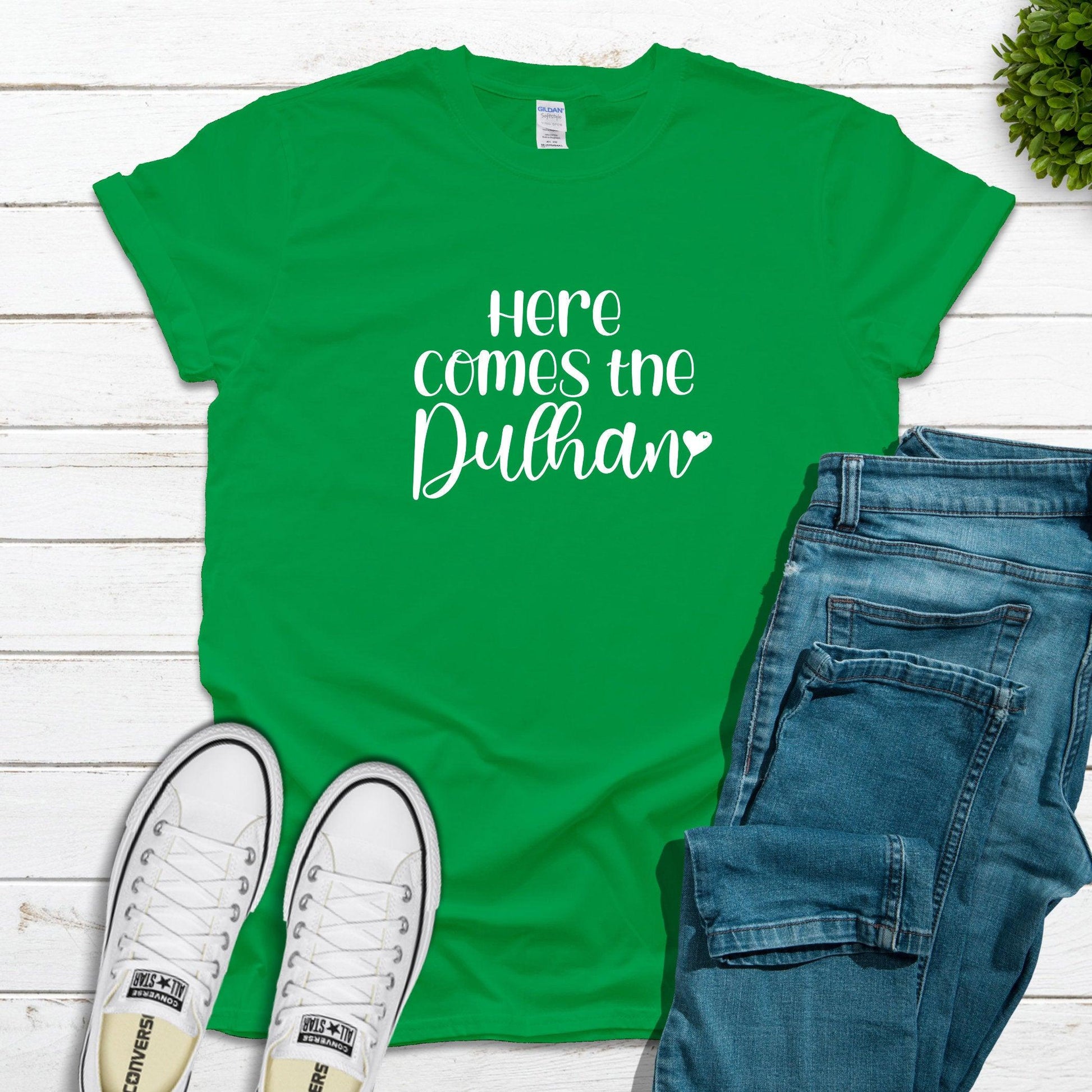 Here comes the Dulha / Dulhan (Groom / Bride) Shirts - Artkins Lifestyle