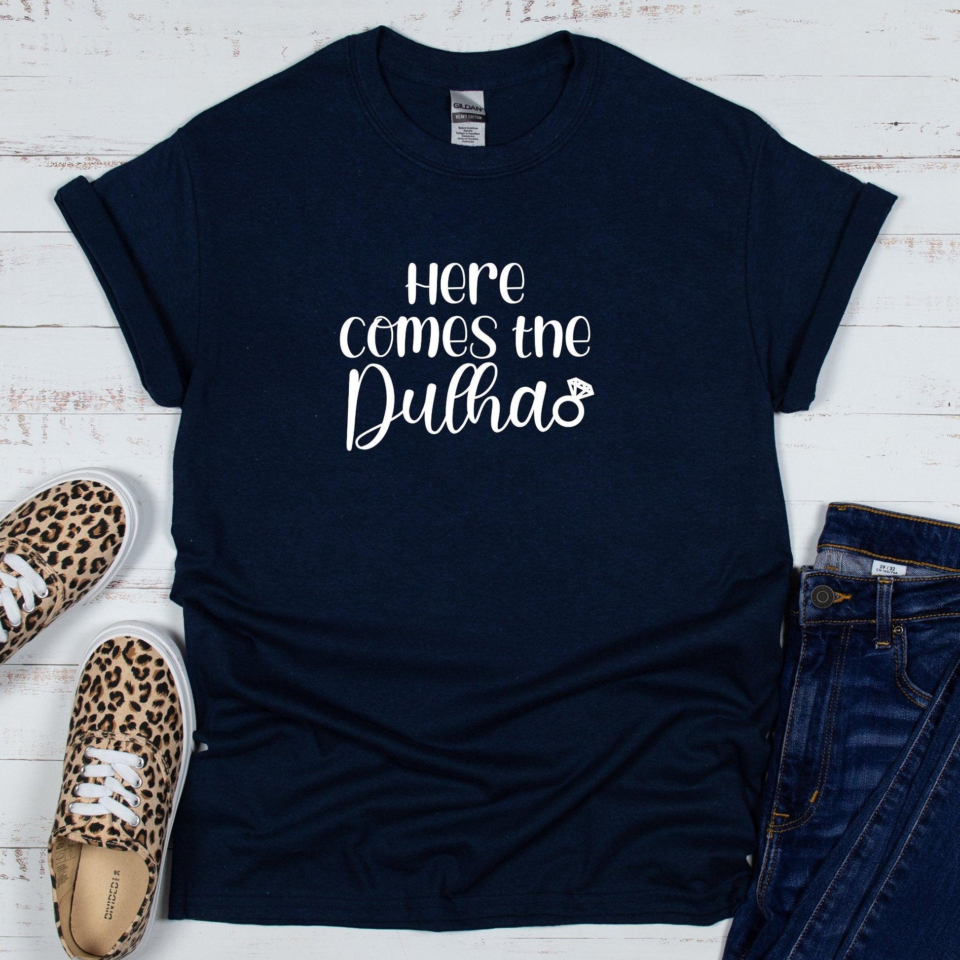 Here comes the Dulha / Dulhan (Groom / Bride) Shirts - Artkins Lifestyle