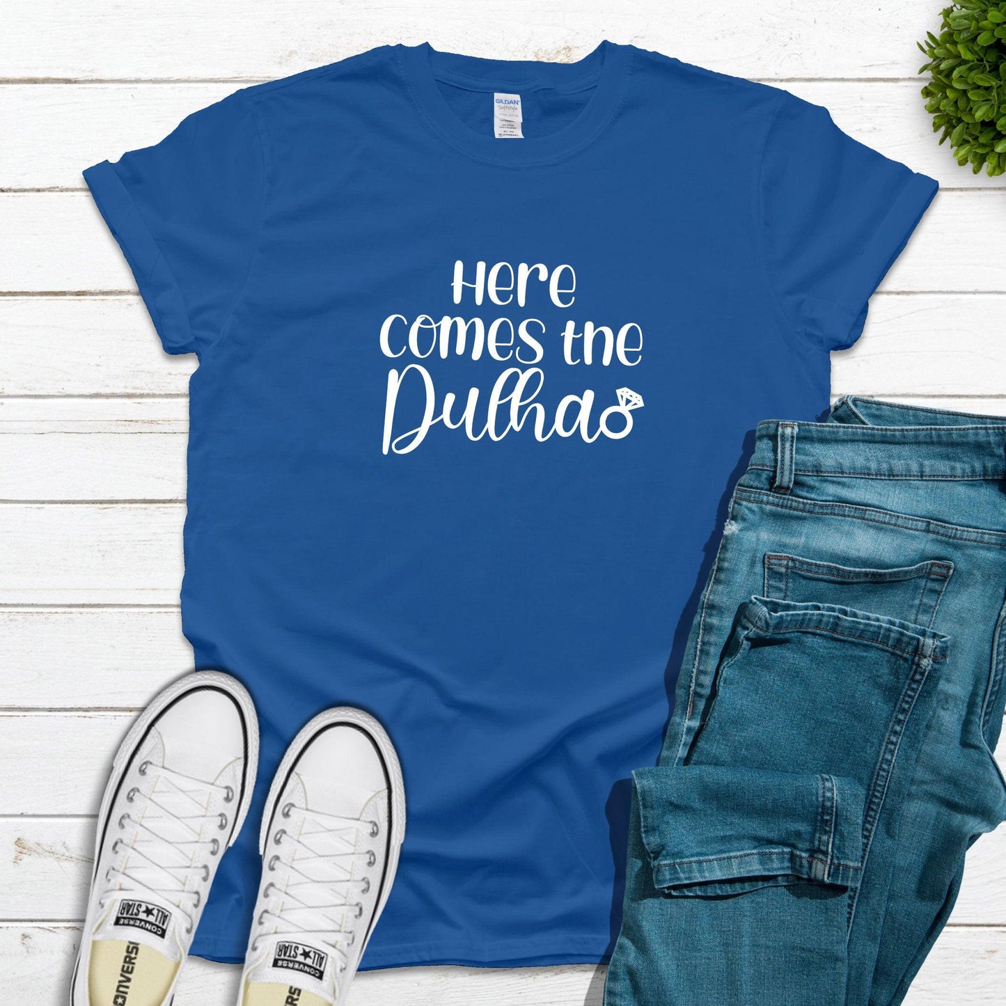 Here comes the Dulha / Dulhan (Groom / Bride) Shirts - Artkins Lifestyle