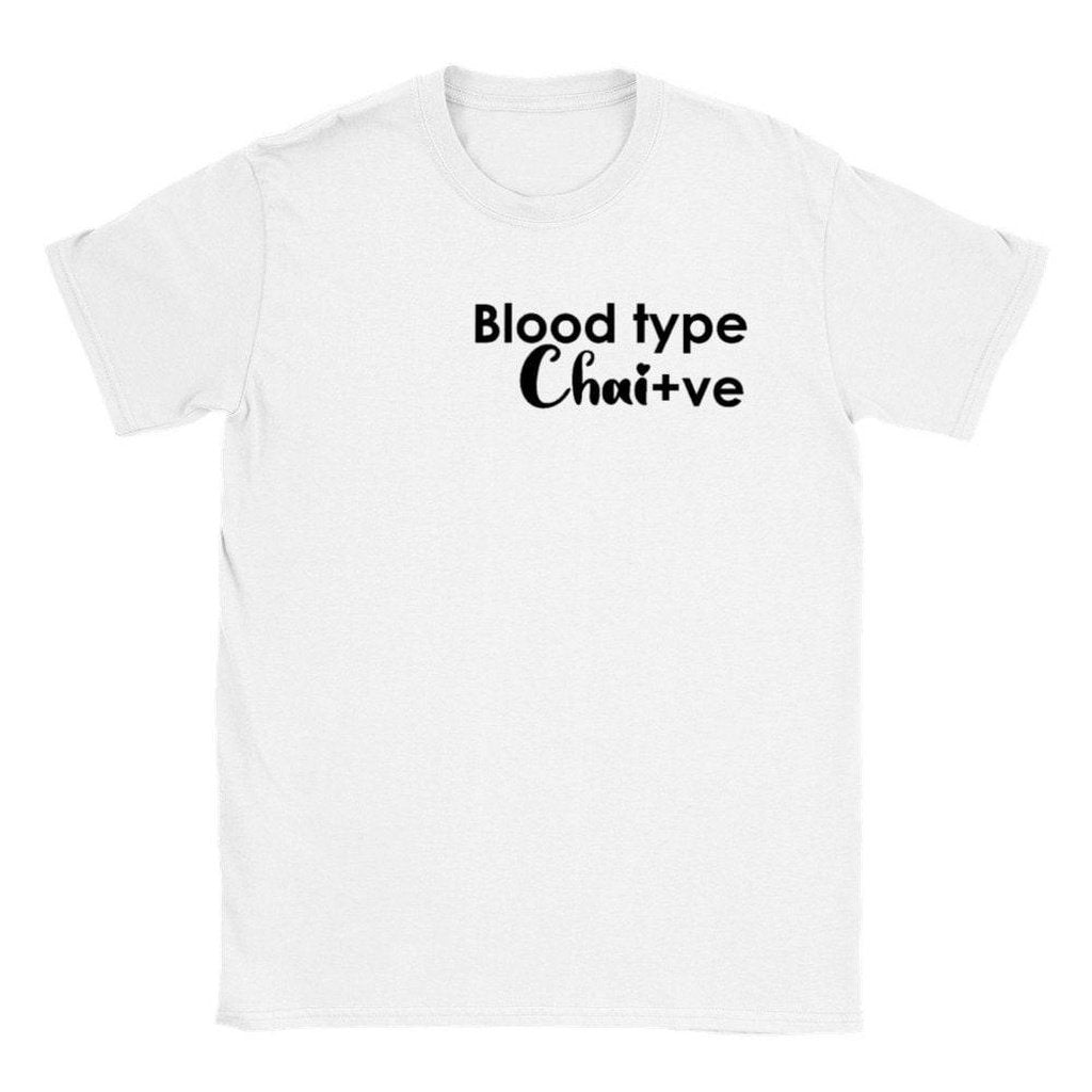 Blood Type Chai Positive T-Shirt - Artkins Lifestyle