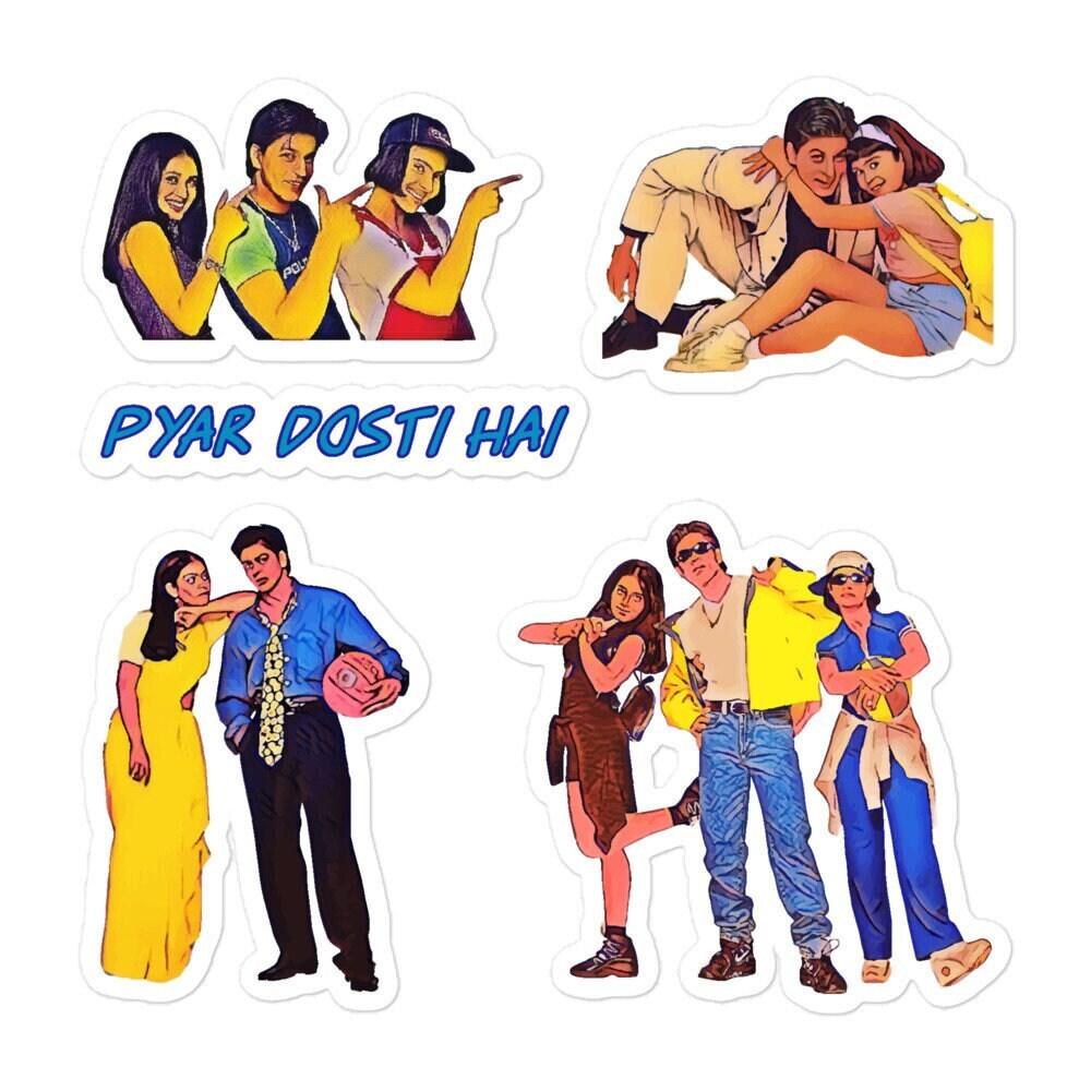Bollywood 2000s Sticker Pack - Artkins Lifestyle