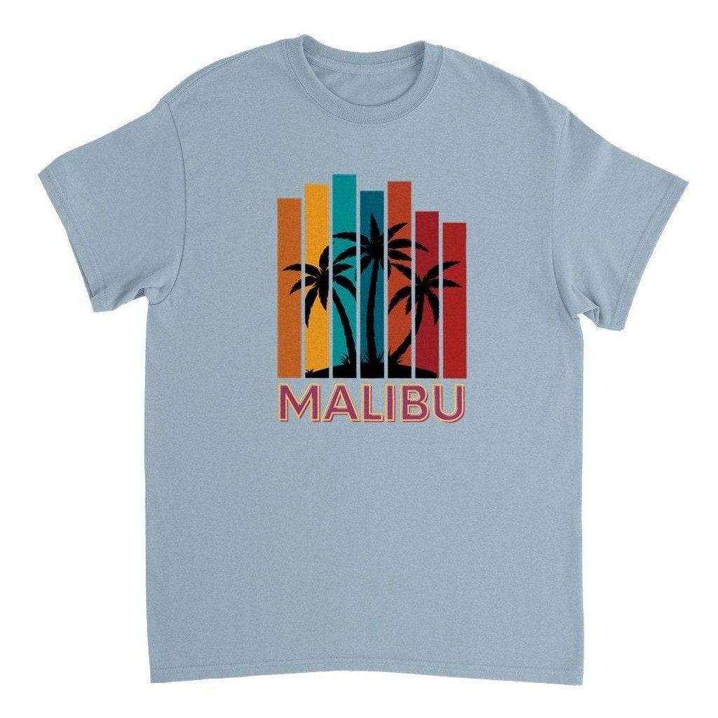 Tropical Malibu, California Vacation T-Shirt - Artkins Lifestyle