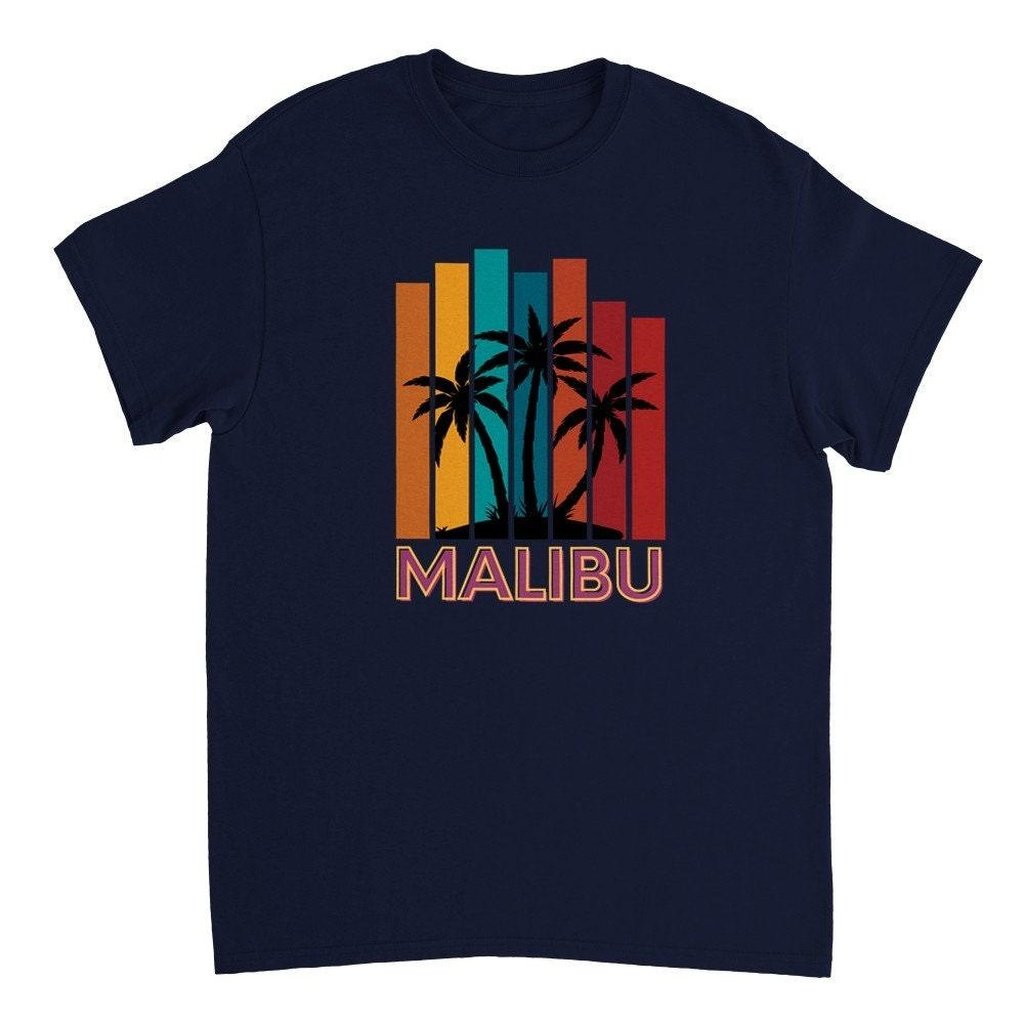 Tropical Malibu, California Vacation T-Shirt - Artkins Lifestyle