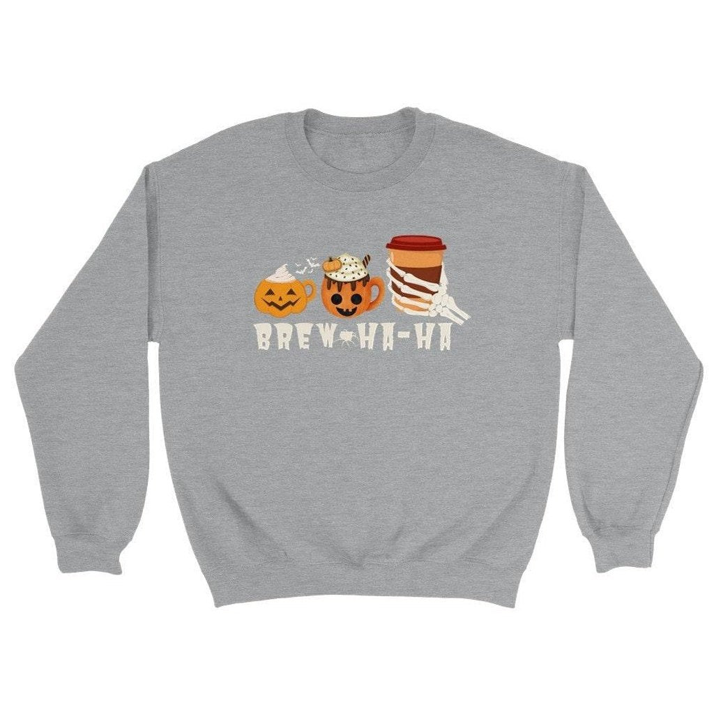 "Brew-Ha-Ha" Halloween Seasonal Special Sweatshirt - Artkins Lifestyle