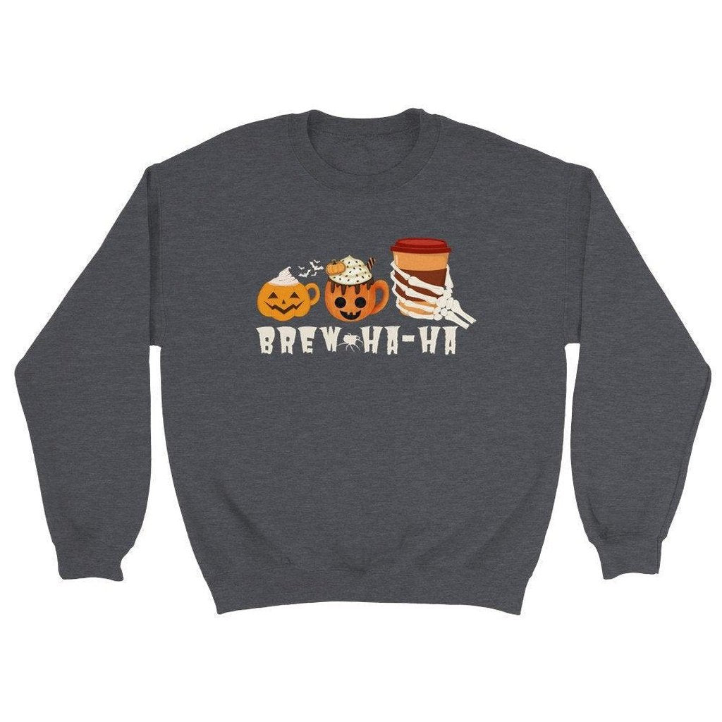 "Brew-Ha-Ha" Halloween Seasonal Special Sweatshirt - Artkins Lifestyle