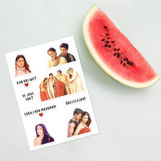 Bollywood K3G Sticker Pack - Artkins Lifestyle