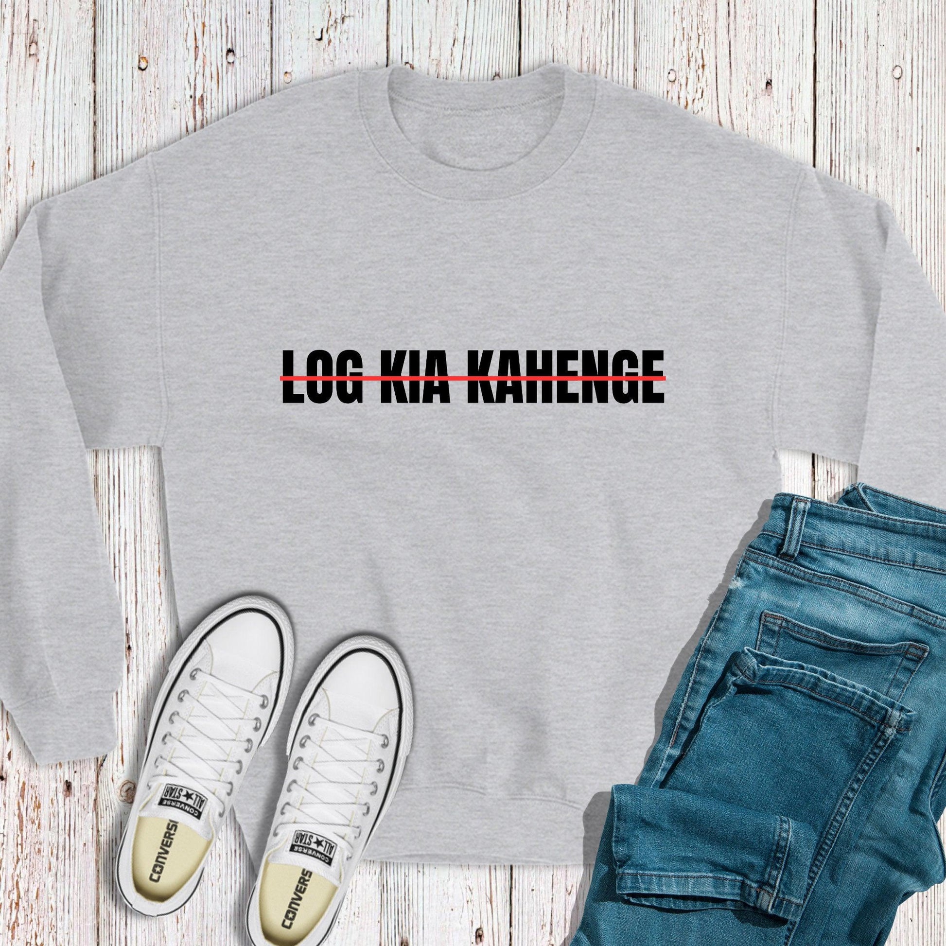 Negate the "Log Kia Kahenge" T-Shirt - Artkins Lifestyle