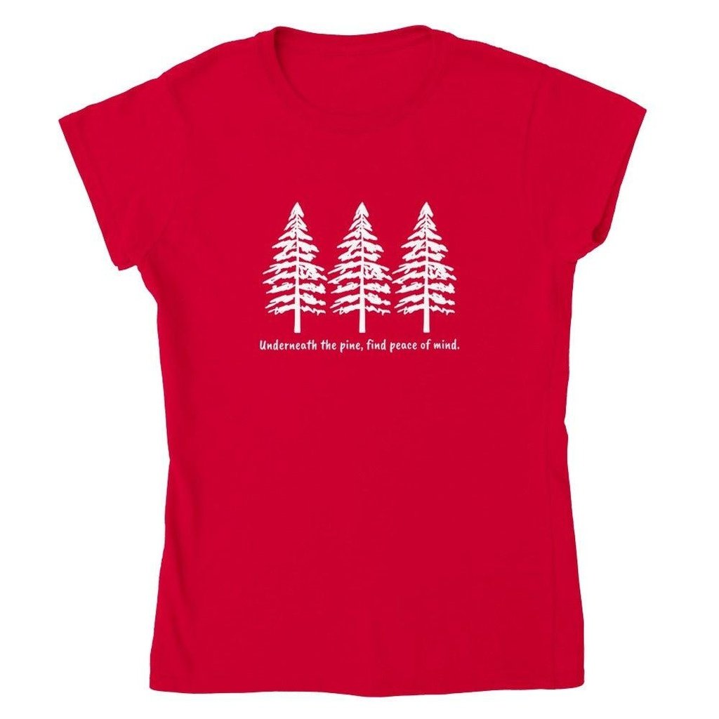 Pine Tree T Shirt | Holiday Essentials - Artkins Lifestyle