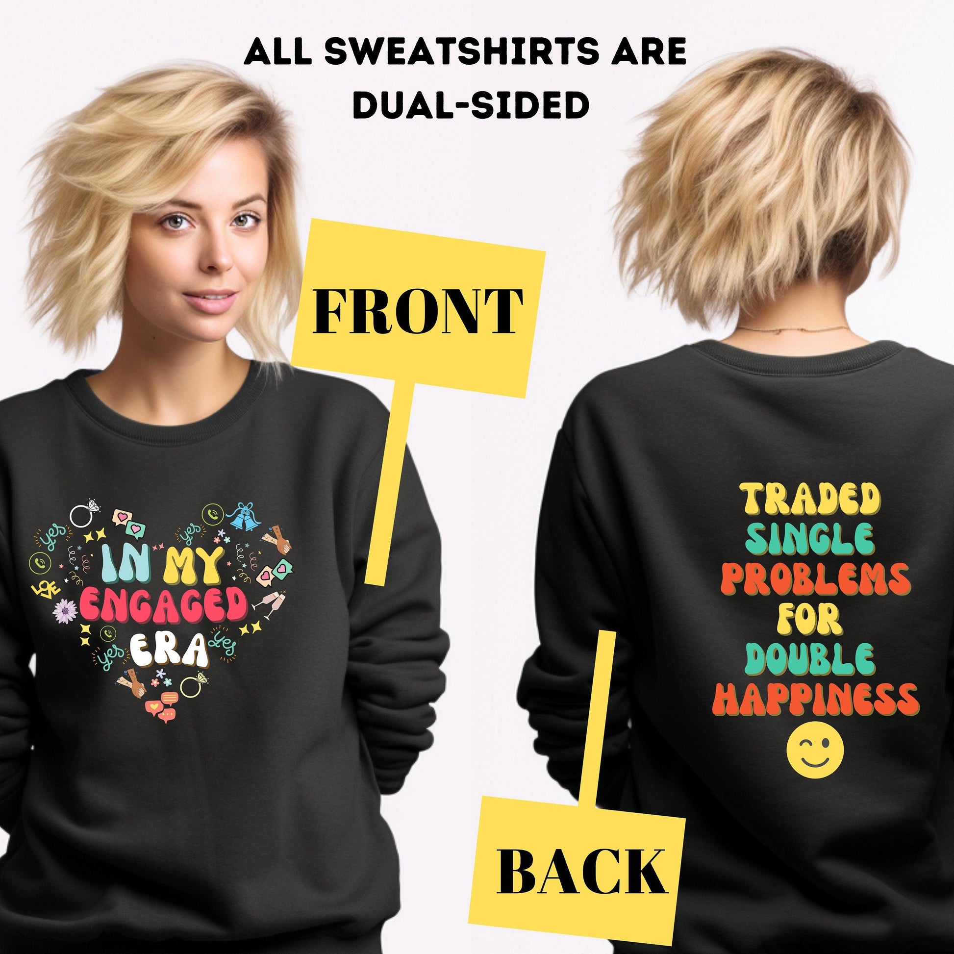 In My Engaged Era Sweatshirt - Artkins Lifestyle