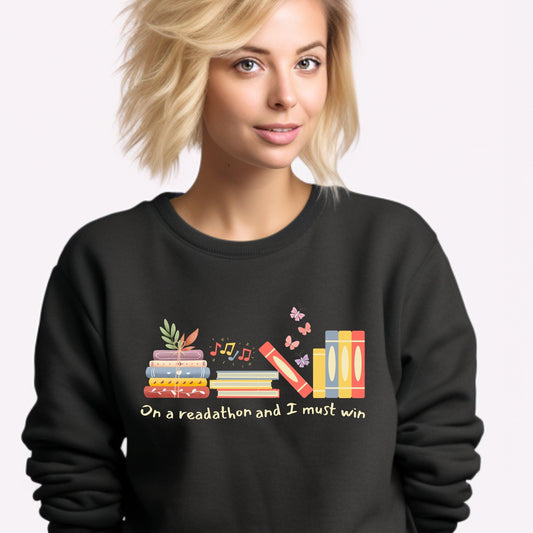 Freedom to Read Bookworm Sweatshirt - Artkins Lifestyle