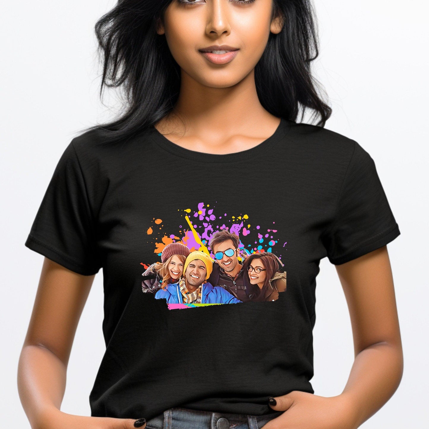 Bollywood Celebrity Secret Santa T-Shirt - Artkins Lifestyle