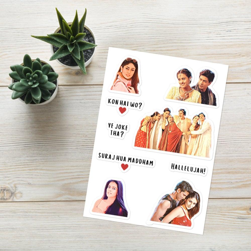 Bollywood K3G Sticker Pack - Artkins Lifestyle