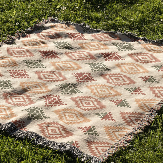 Woven Blanket | Bohemian - Artkins Lifestyle