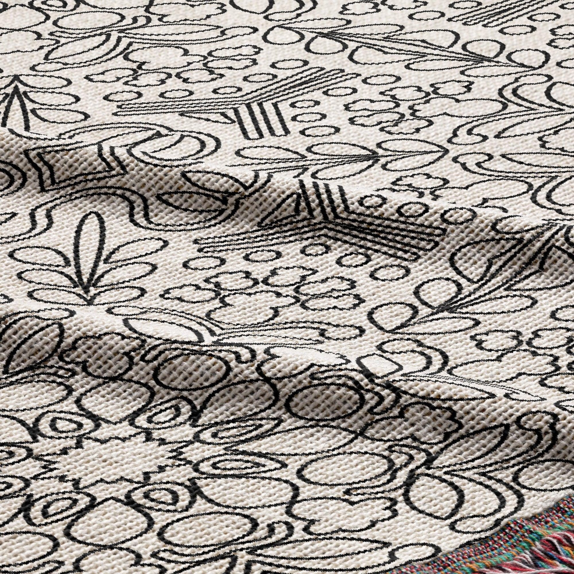 Woven Blanket | Indian Pattern - Artkins Lifestyle