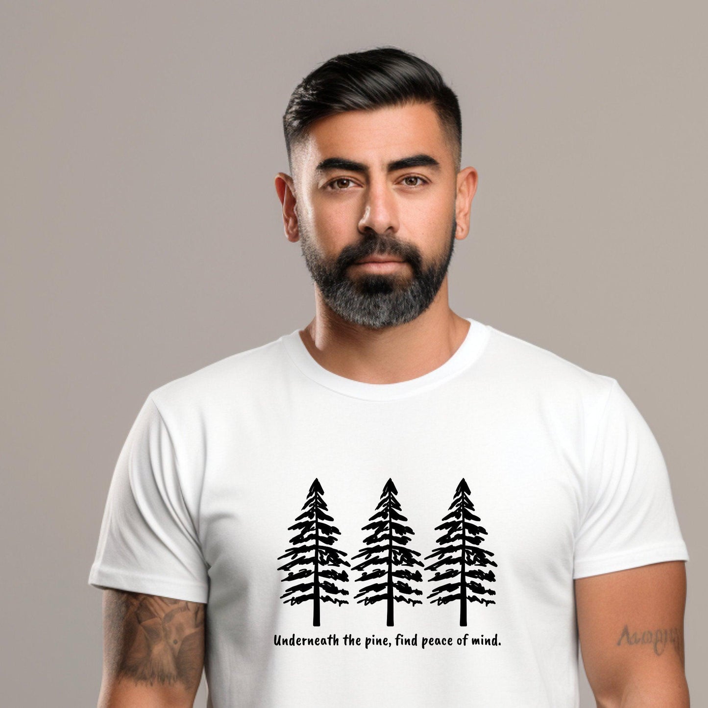 Pine Tree T Shirt | Holiday Essentials - Artkins Lifestyle