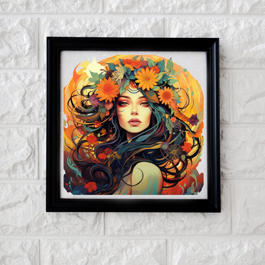 Boho Modern Vintage Wall Art - Artkins Lifestyle