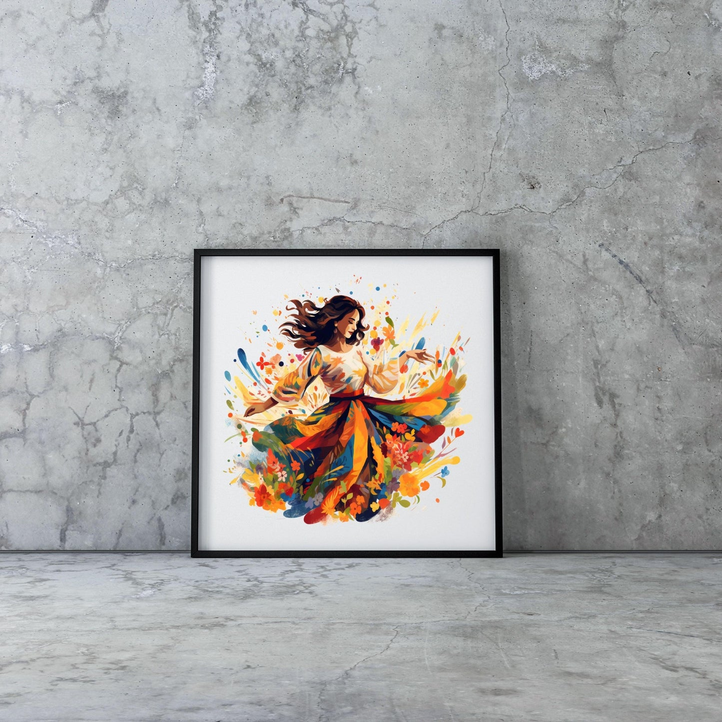 Artful Woman Art Poster - Artkins Lifestyle