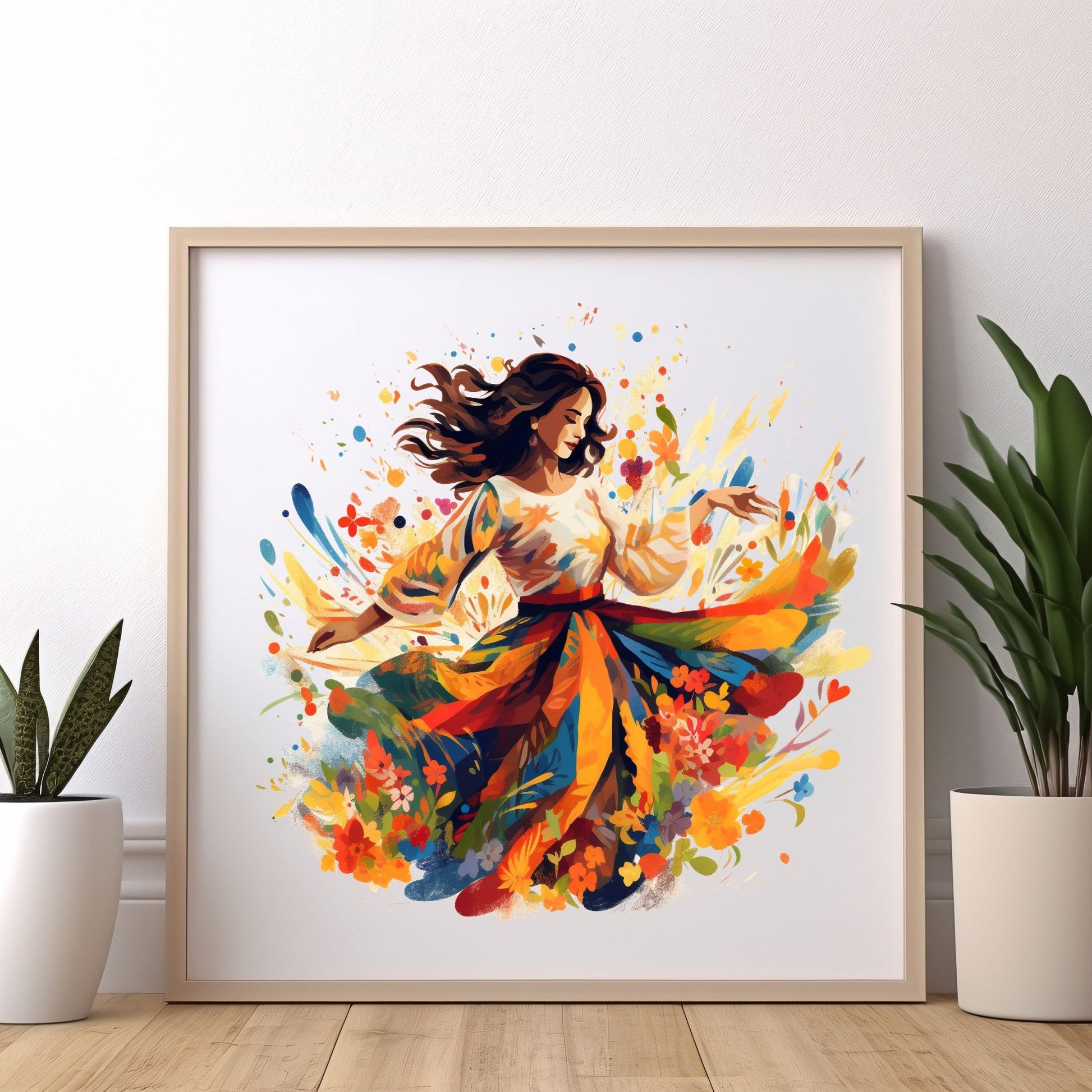 Artful Woman Art Poster - Artkins Lifestyle