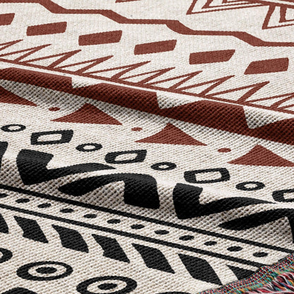 Aztec Woven Blanket - Artkins Lifestyle