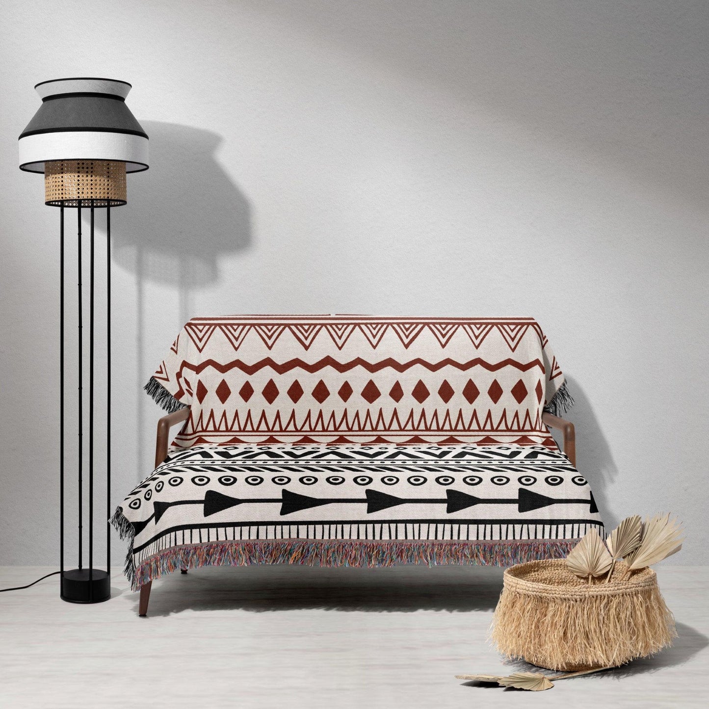 Aztec Woven Blanket - Artkins Lifestyle
