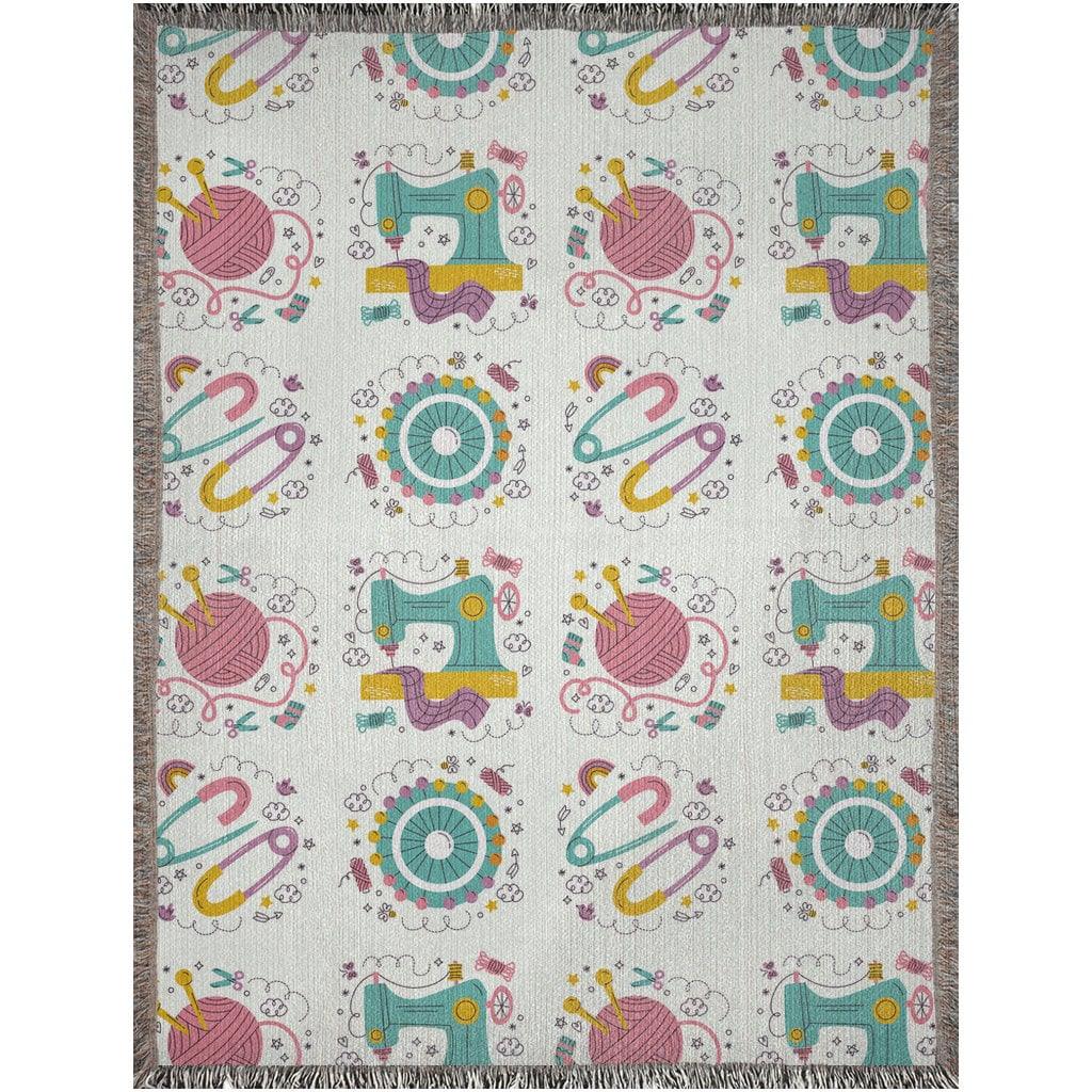 Handcrafter Gift Woven Throw Blanket - Artkins Lifestyle
