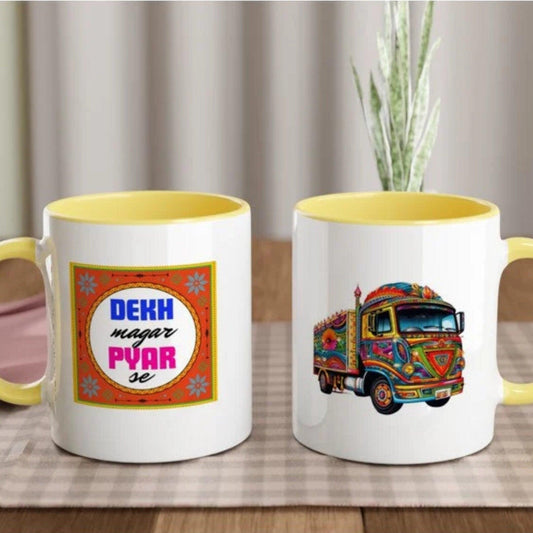 Truck Art Gift Mug - Artkins Lifestyle