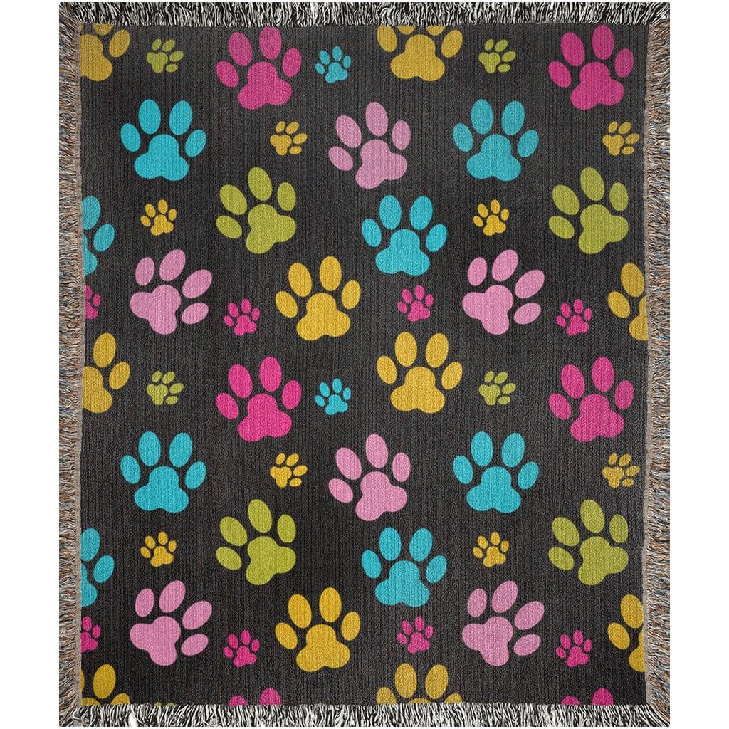 Dog Blanket Paw Print - Artkins Lifestyle