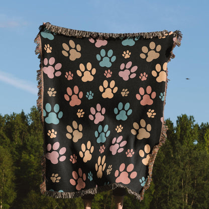 Dog Blanket Paw Print - Artkins Lifestyle