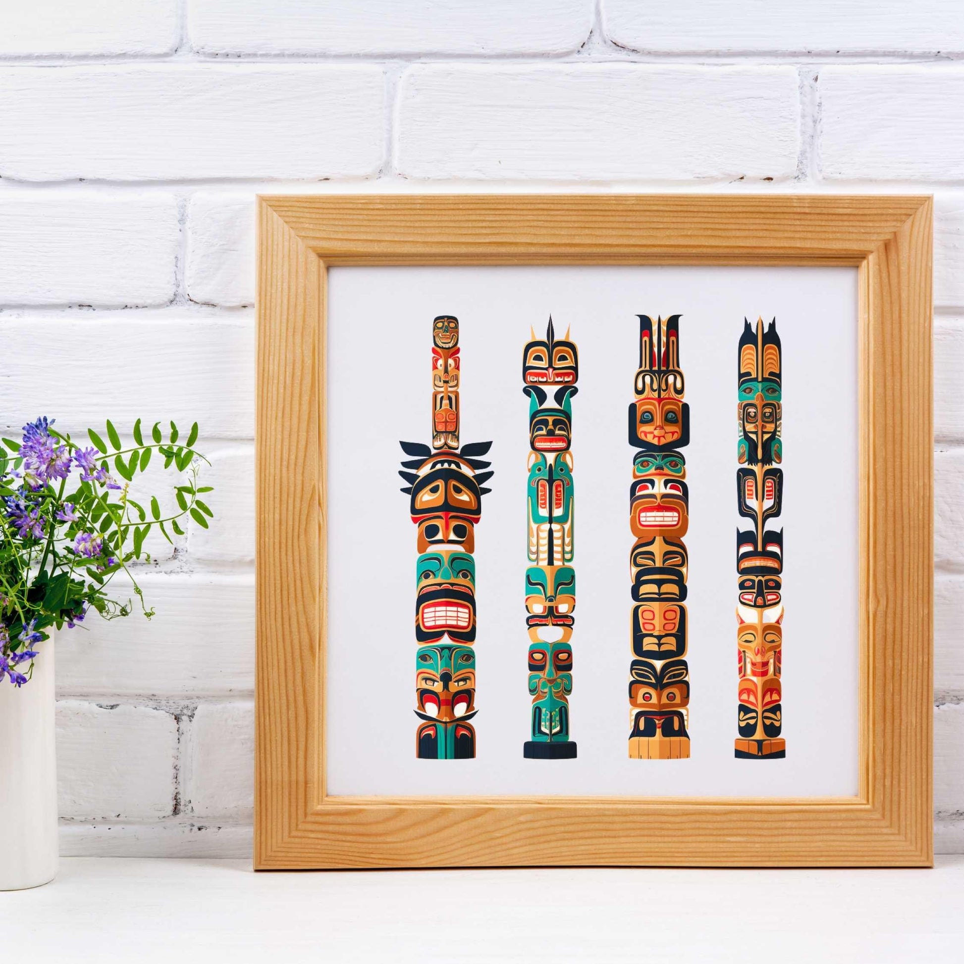 Tribal Wall Art Print - Artkins Lifestyle