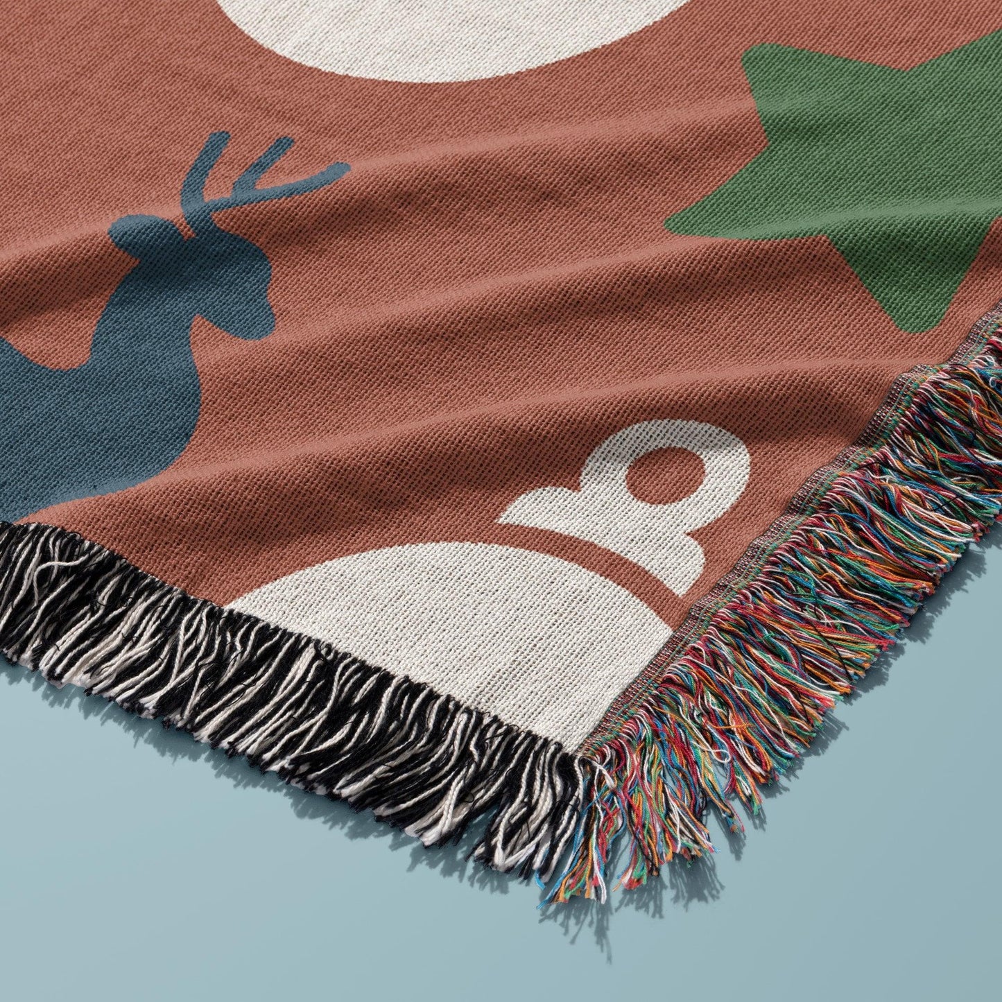 Children's Christmas Woven Blanket - Artkins Lifestyle