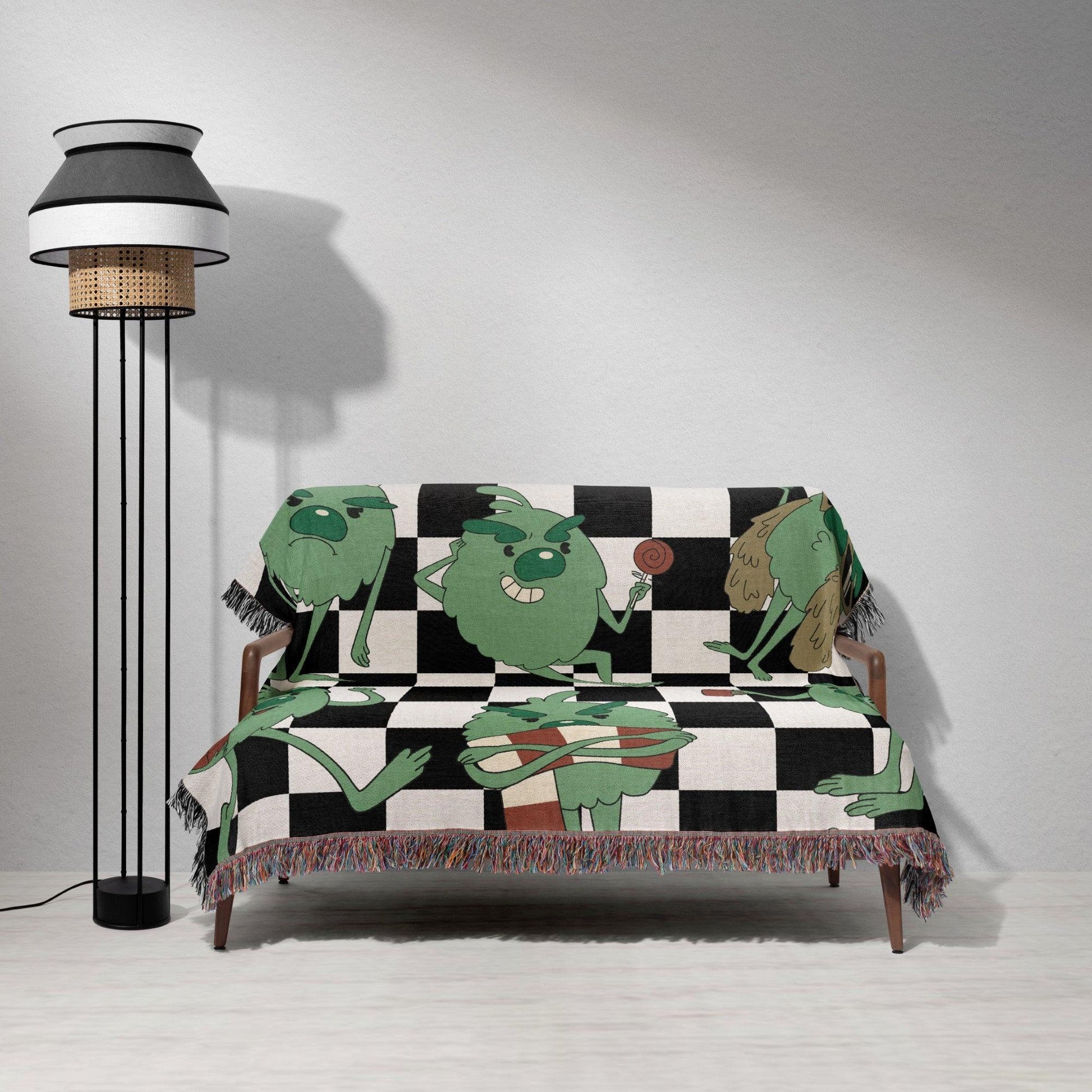 Grinch Christmas Blanket - Artkins Lifestyle