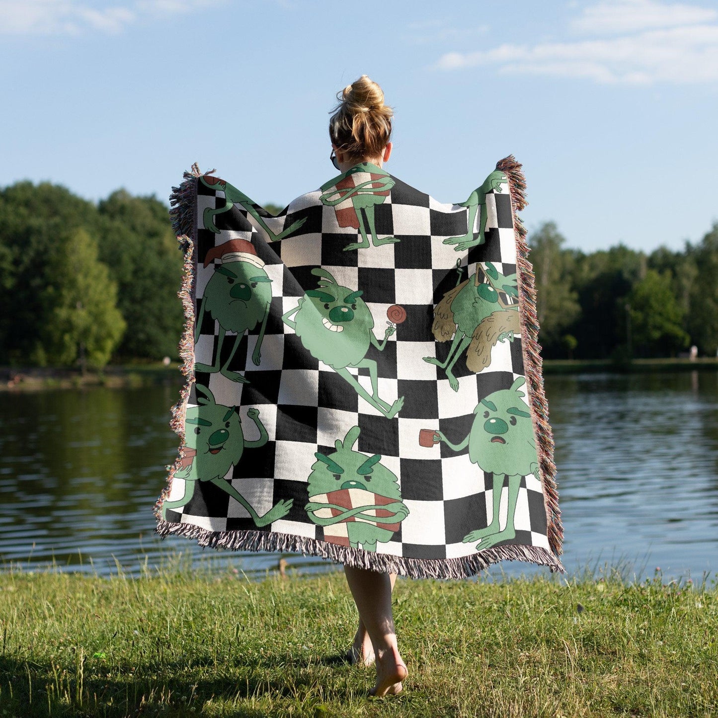 Grinch Christmas Blanket - Artkins Lifestyle