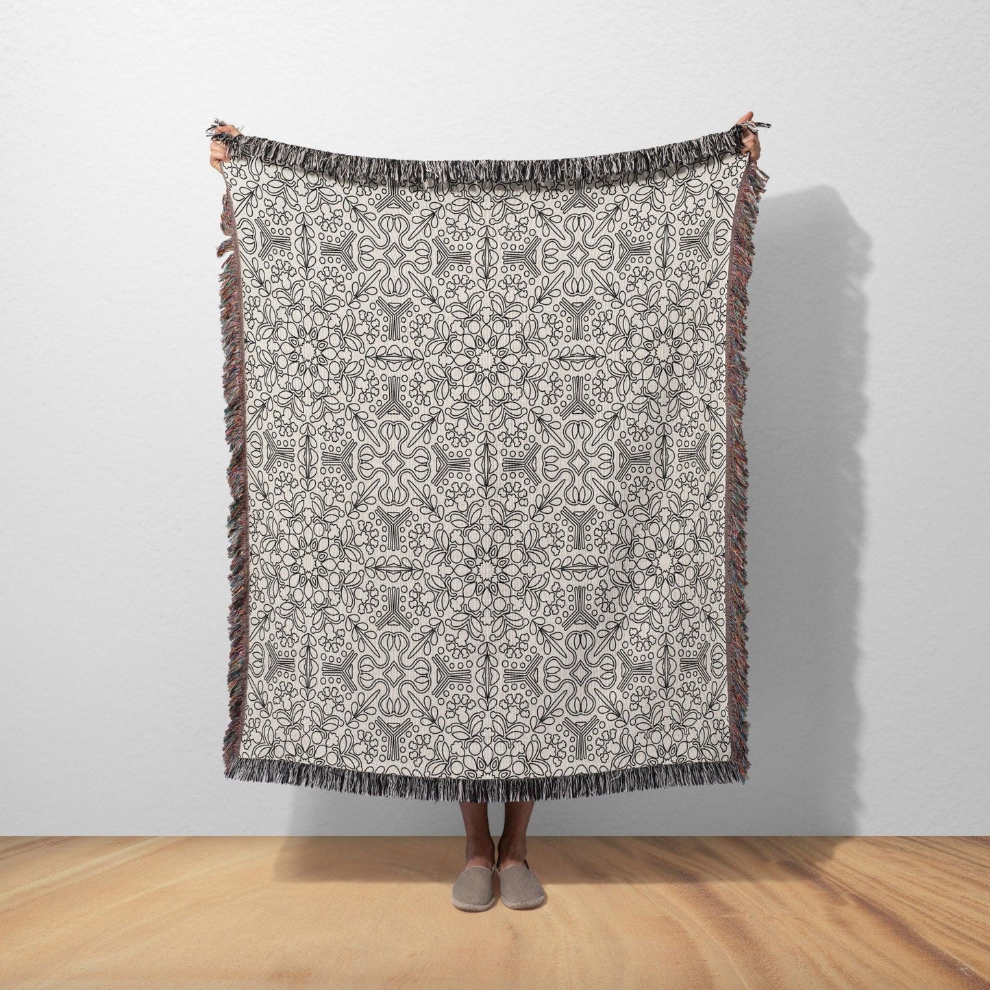 Woven Blanket | Indian Pattern - Artkins Lifestyle