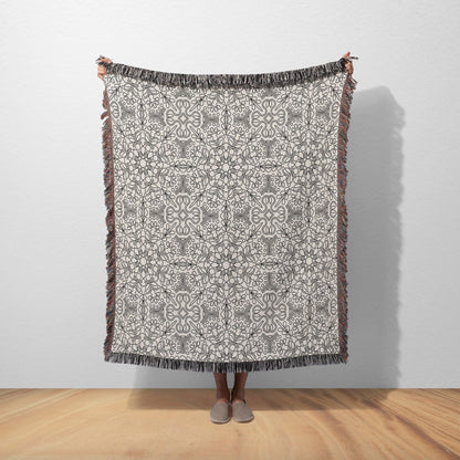 Woven Blanket | Indian Pattern - Artkins Lifestyle