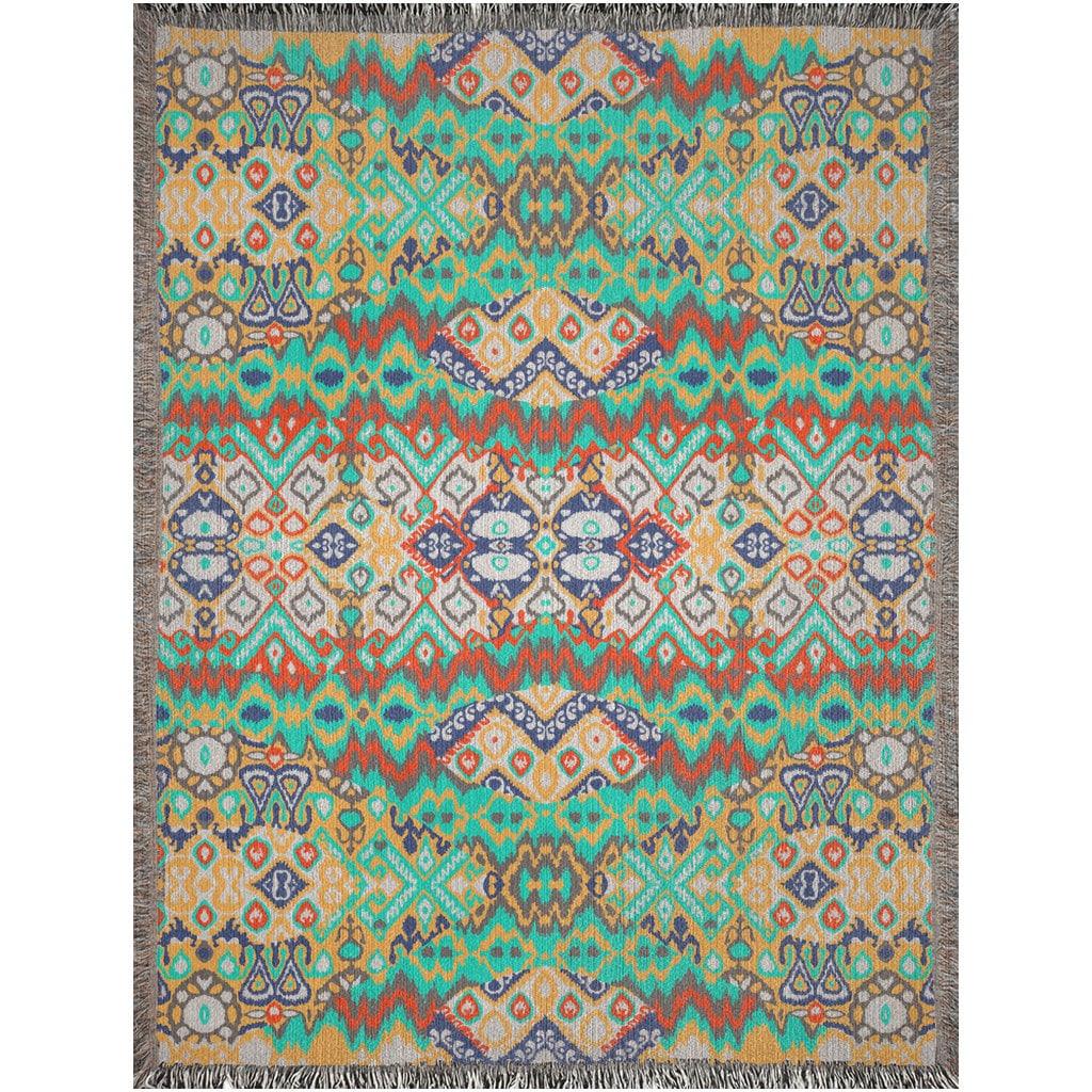 Woven Blanket | Boho Throw - Artkins Lifestyle