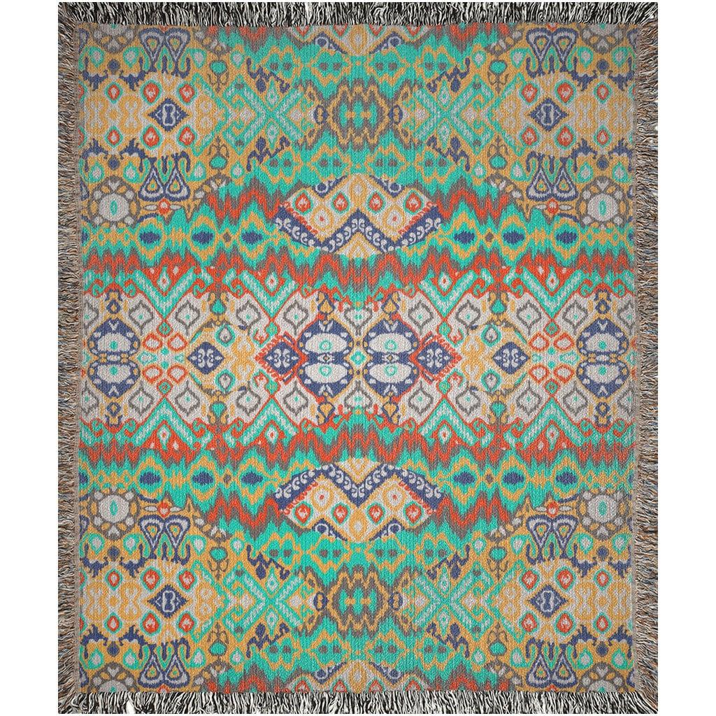 Woven Blanket | Boho Throw - Artkins Lifestyle
