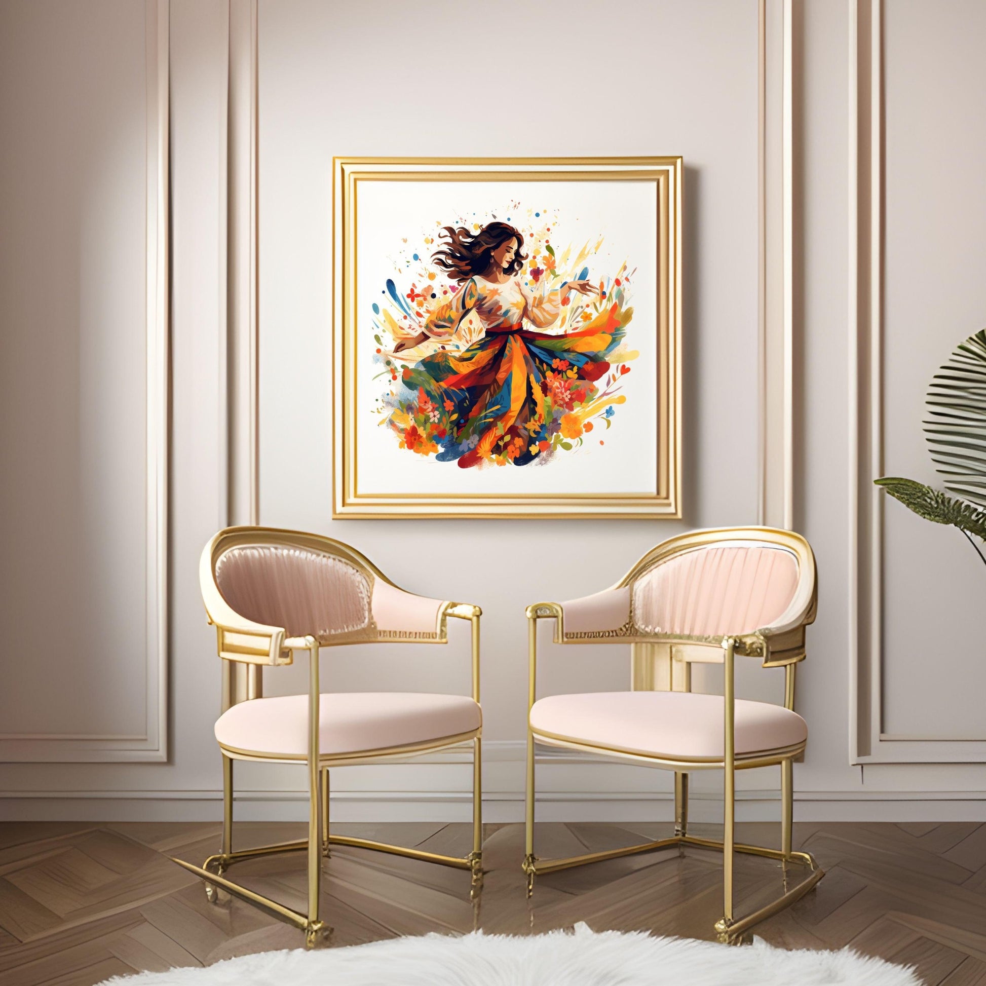 Artful Woman Art Poster - Artkins Lifestyle