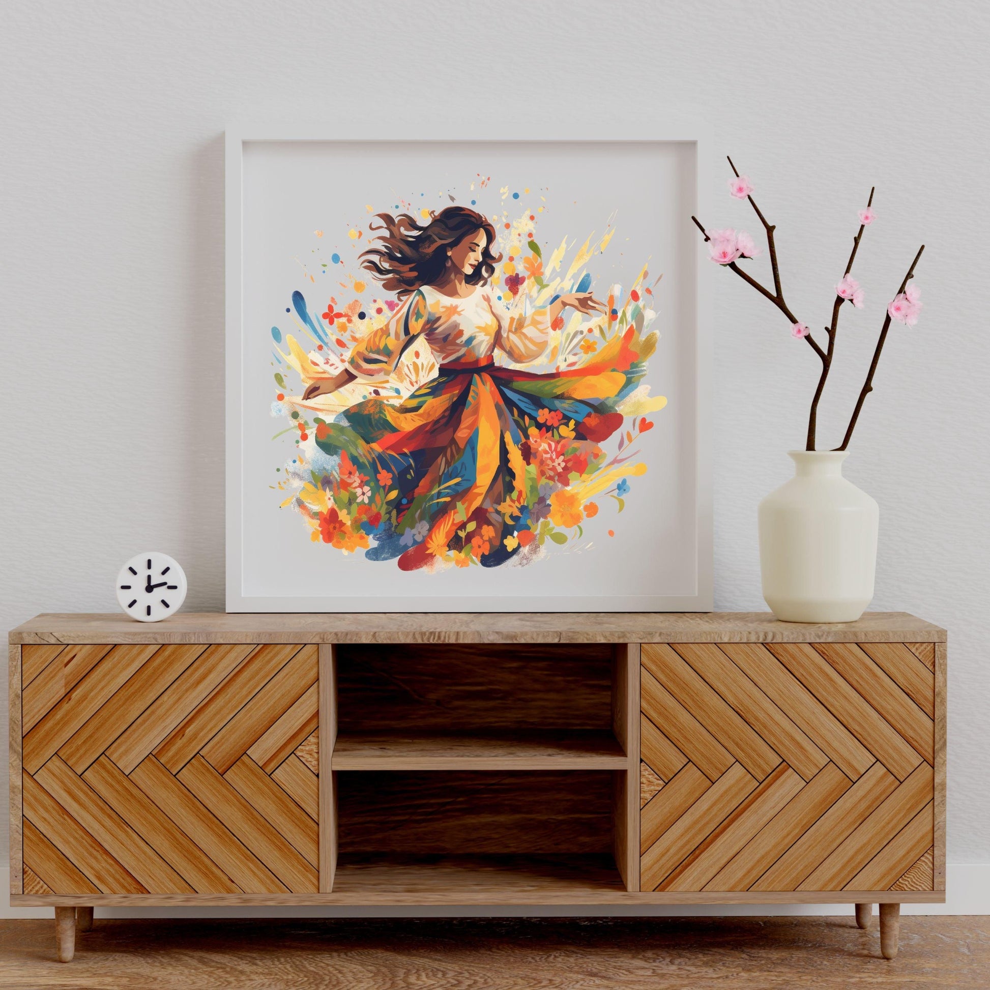 Artful Woman Art Poster - Artkins Lifestyle