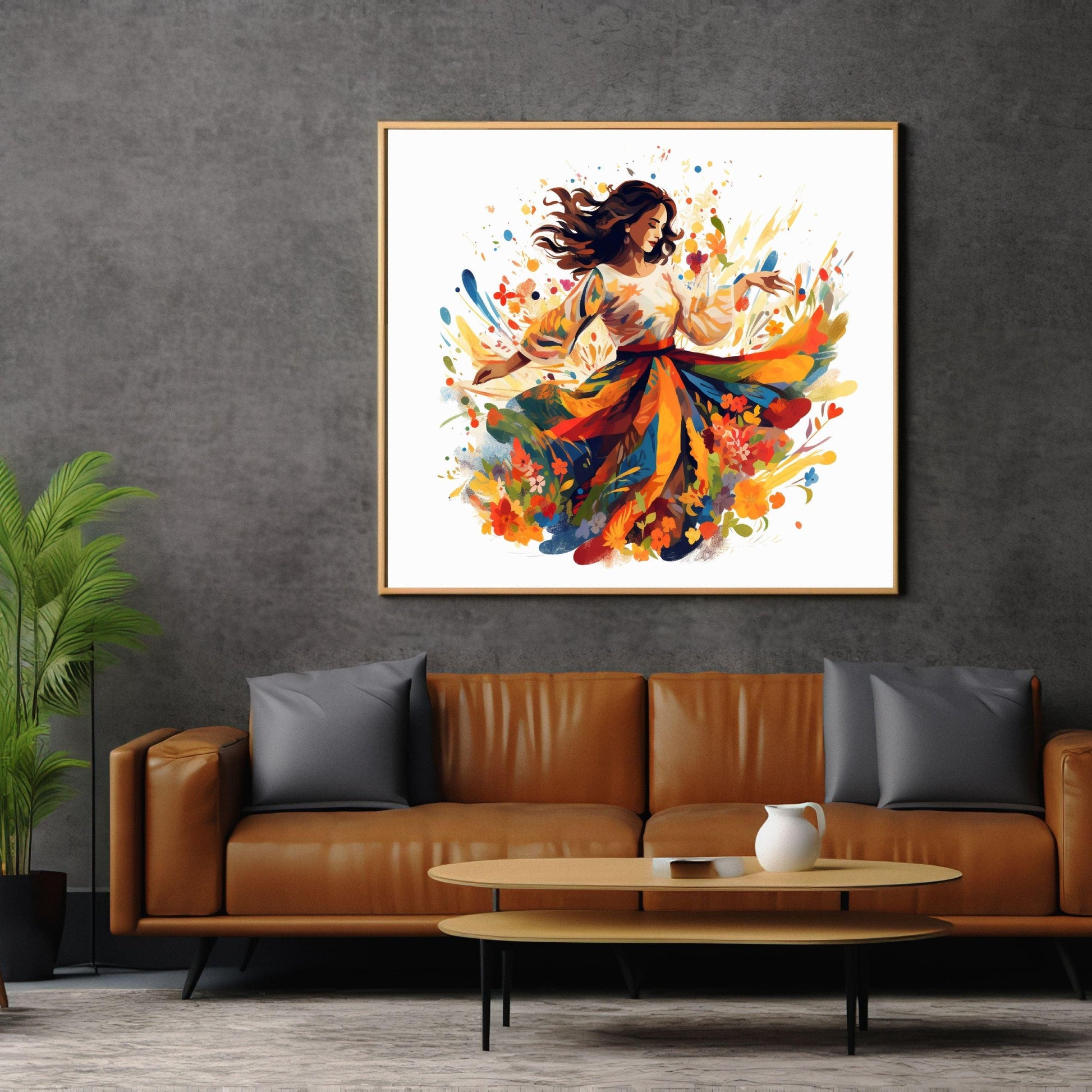 Artful Woman Art Poster - Artkins Lifestyle