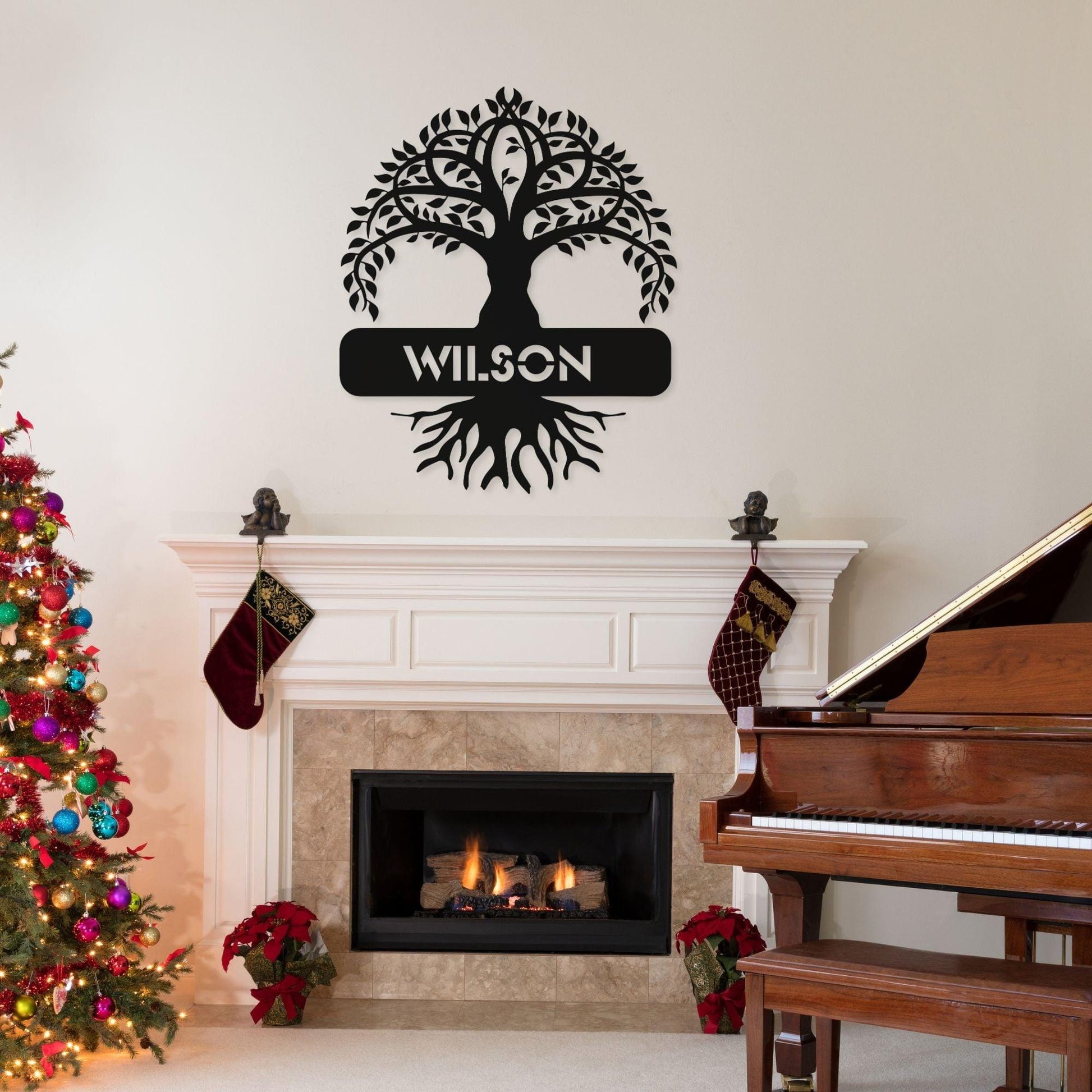 Tree Of Life Metal Wall Art - Artkins Lifestyle
