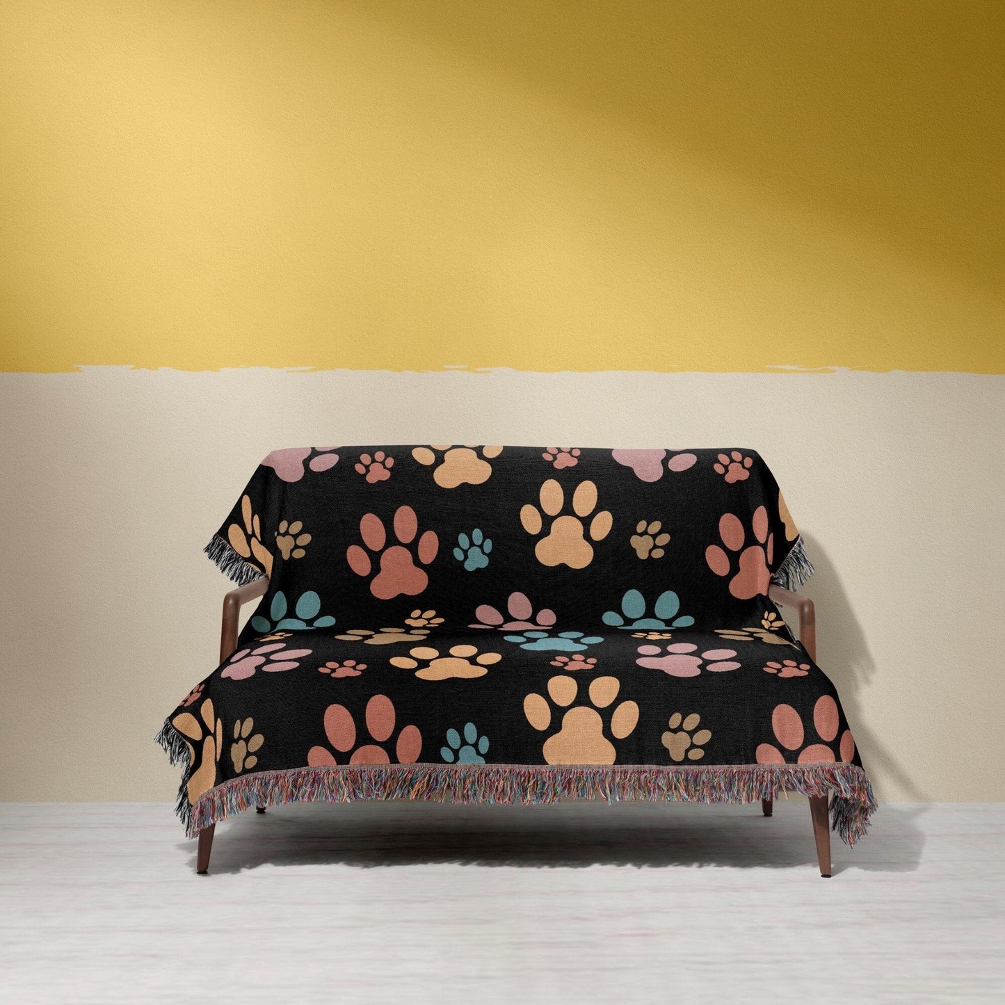 Dog Blanket Paw Print - Artkins Lifestyle