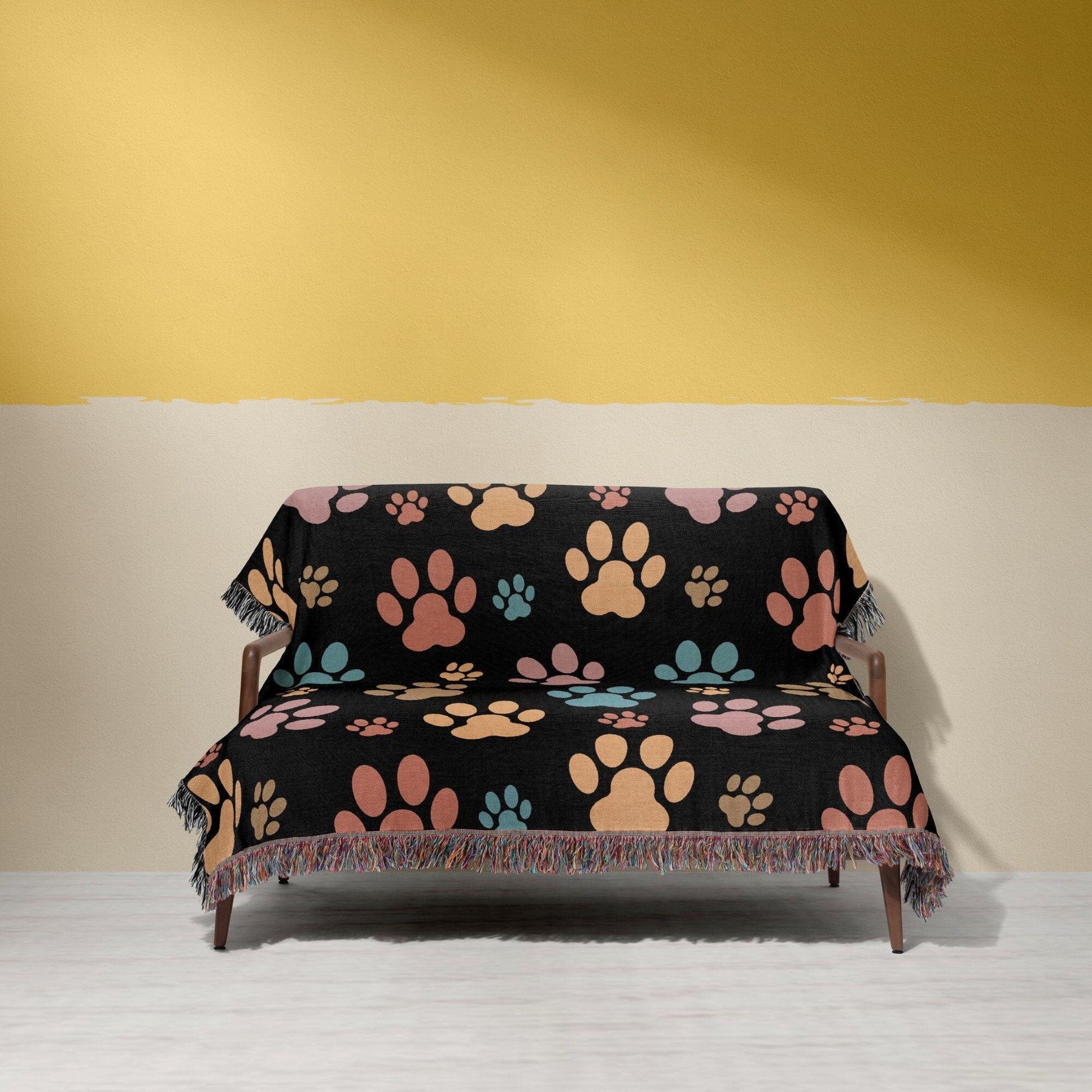 Dog Blanket Paw Print - Artkins Lifestyle