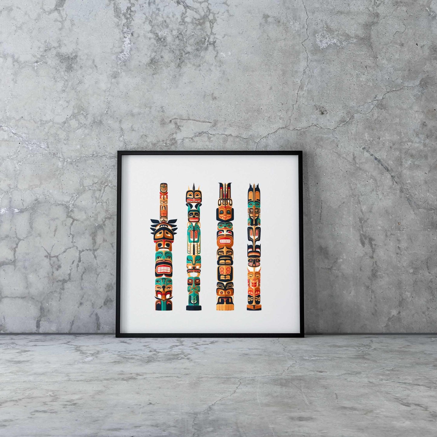 Tribal Wall Art Print - Artkins Lifestyle