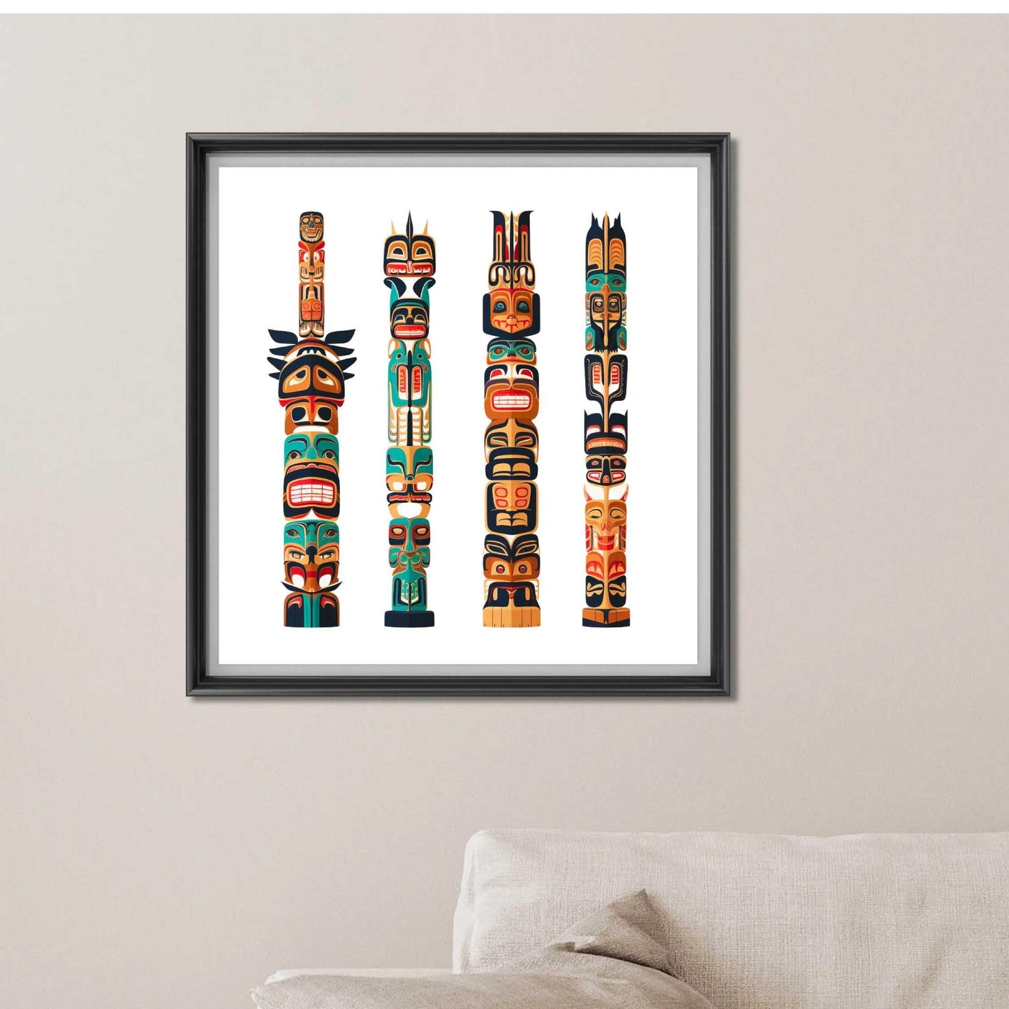 Tribal Wall Art Print - Artkins Lifestyle