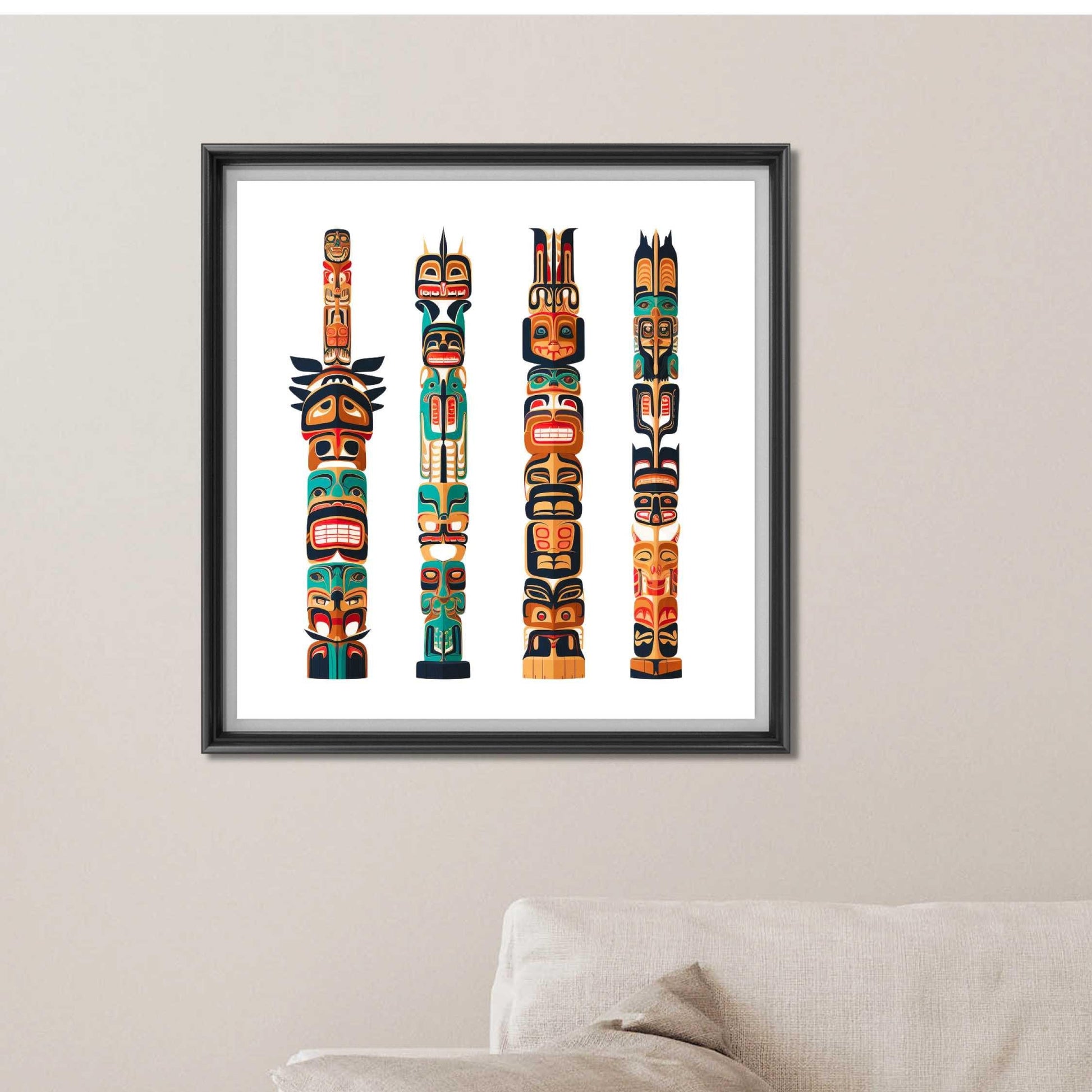 Tribal Wall Art Print - Artkins Lifestyle