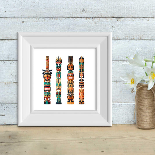 Tribal Wall Art Print - Artkins Lifestyle