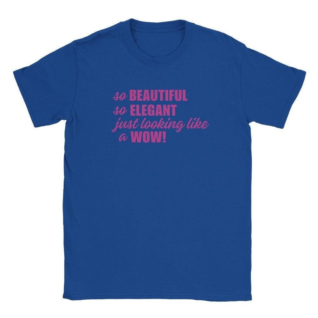 "So Beautiful, So Elegant, Just Like a Wow" Indian Meme T-shirt - Artkins Lifestyle