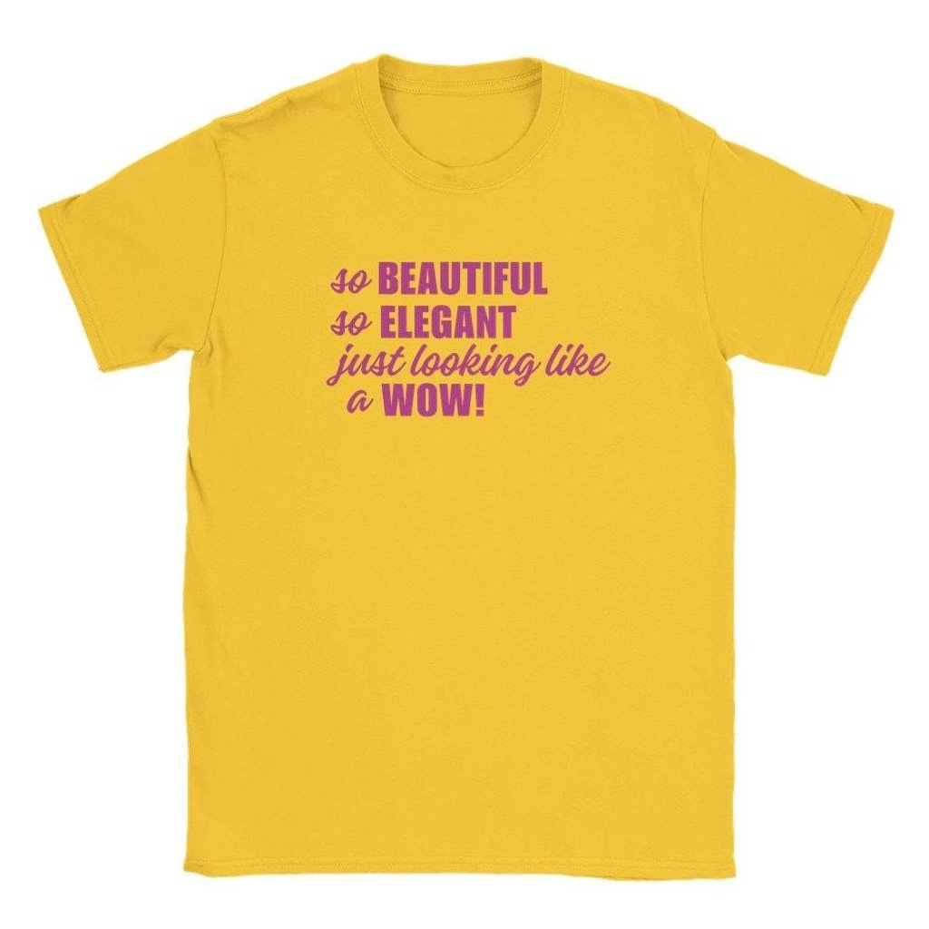"So Beautiful, So Elegant, Just Like a Wow" Indian Meme T-shirt - Artkins Lifestyle