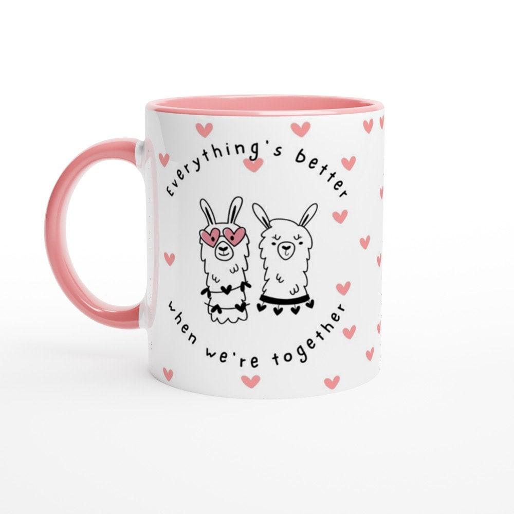 Mug | Cute Llama | Everything's better when we're together - Artkins Lifestyle